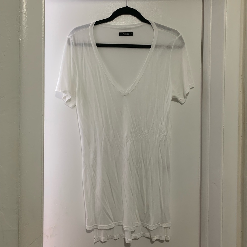 Michael Lauren Women’s White High Low Top
